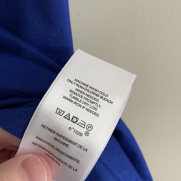 Ralph Lauren Polo Golf Women XS Royal Blue/Pink/White Tailored Fit S/S Polo NWT - Picture 11 of 12